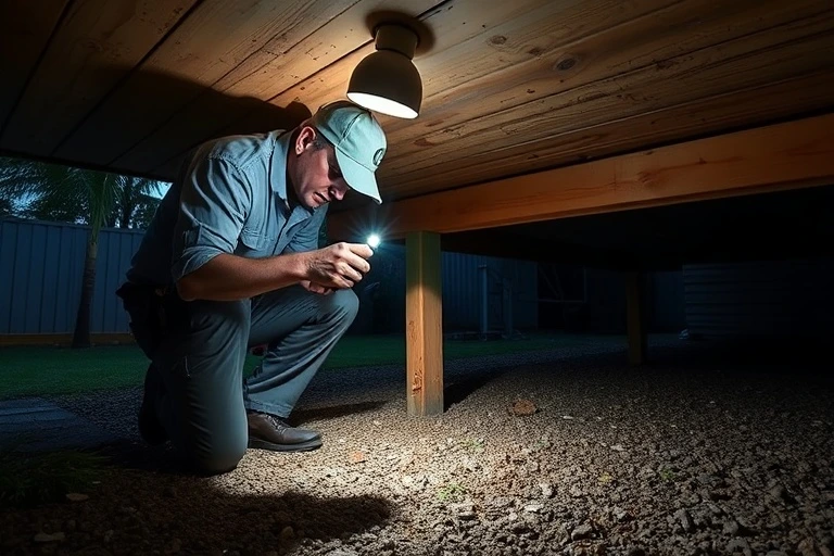 Under Deck Possum Removal Fairfield